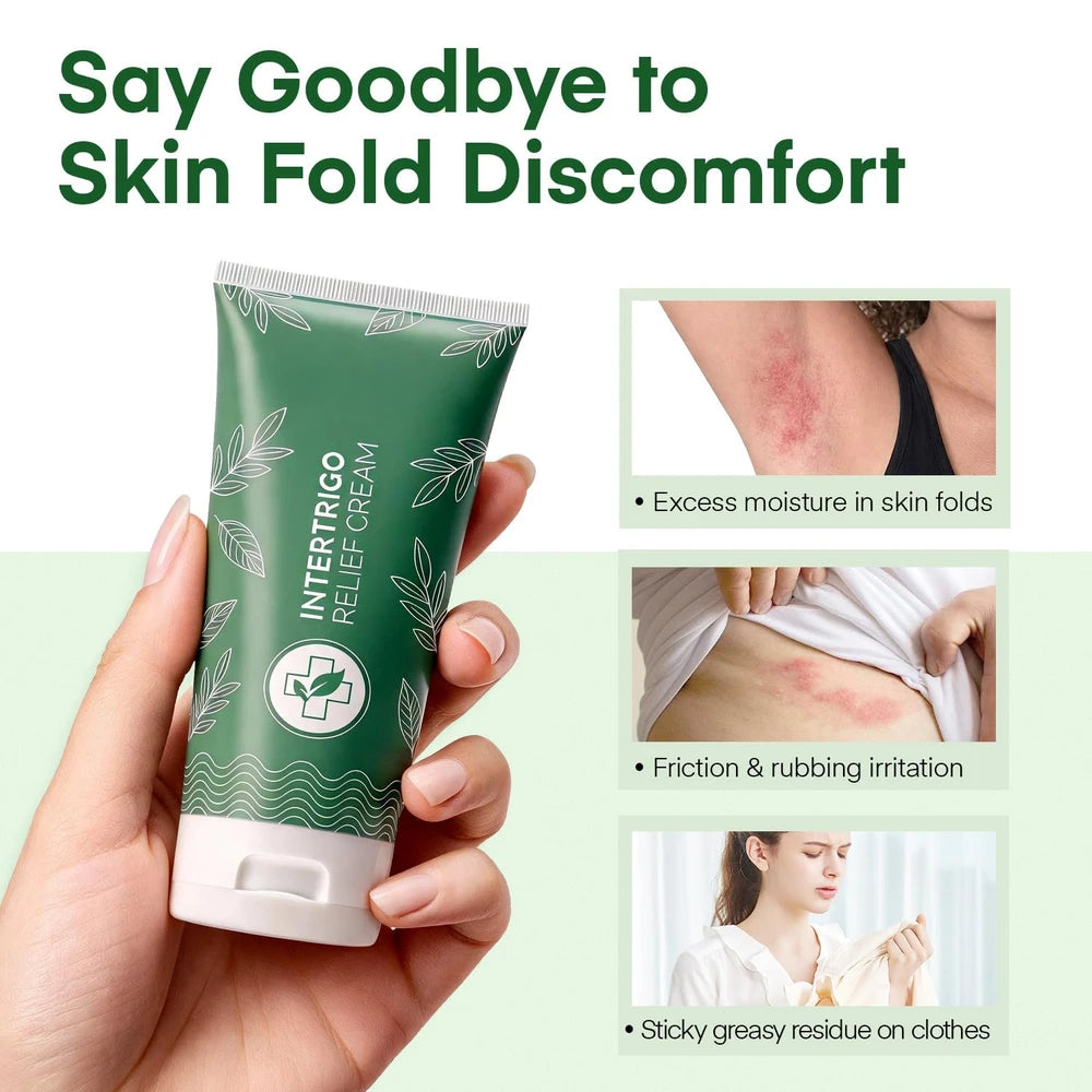 Stop Burning, Itching & Wetness of Skin Fold Rash In 60 Seconds