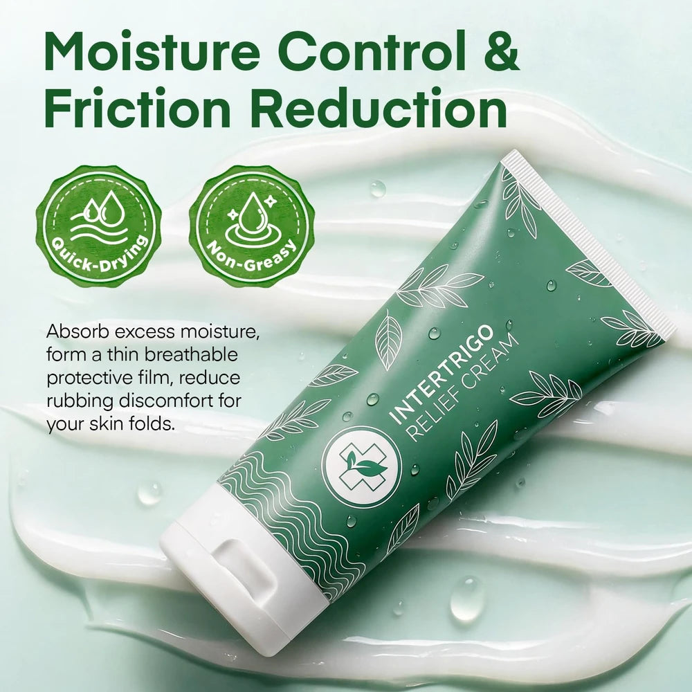 Stop Burning, Itching & Wetness of Skin Fold Rash In 60 Seconds